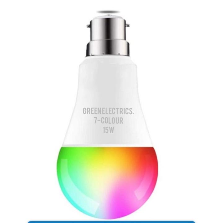 colourful multi colour light rgb led light bulb | Daraz.com.bd