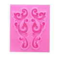 DIY Sugar Craft Cake Vintage Relief Border Silicone Mold Fondant Molds Cake Decorating Tools Gum Paste Mould. 