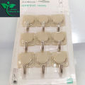 High quality strong 9 pcs wall hook for hanging picture hangers wall hanger. Multicolor. 9 pcs Wall Hook.. 