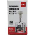 Deli 10 Digit Automatic Numbering Machine - 7510. 