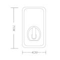 Hanger Hook Pattern Ornamental Decorative Towel Rk.