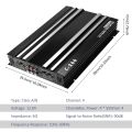 4-Channel C-ar Audio Amp-lifier 5800W High-Power Amp 12.0V Ultra-Thin Four-Way Power Amp-lifier Class A/B. 