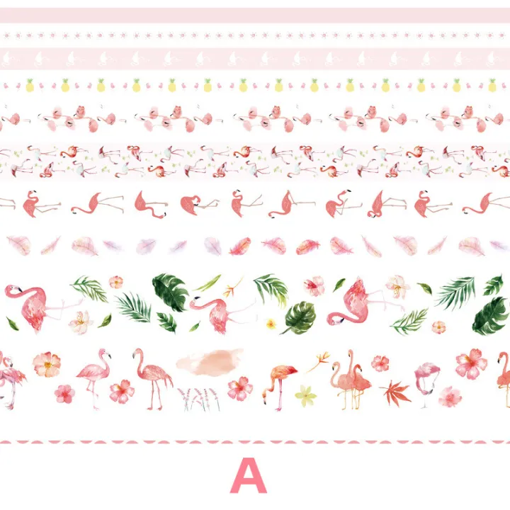 RHS%20Online%2010%20Rolls/Set%20Sweet%20Dream%20Series%20Washi%20Tape%20Decorative%20Masking%20Tapes%20Sticky%20Paper%20Tape%20for%20Journals%20DIY%20Crafts%20Gift%20Wrapping%20-%20Image%202