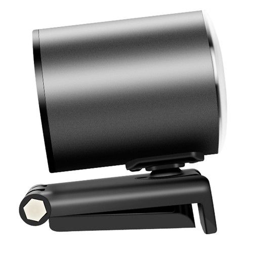 GUCEE HD88-2KAF Webcam, 28 LED Auto Focus HD 1080P 10x Digital Zoom for PC Streaming Conference - Black, EU Plug