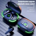 PRO 80 Earbuds TWS Upgraded Gaming Headset Intelligent LED Digital Display Touch Control Wireless Earbuds Cool Breathing Light. 