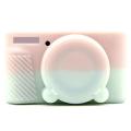 Stylish Silicone Camera Case For Canon For PowerShot SX740SX730 Jelly Pink Body Cover Protector For Digital Camera.
