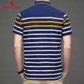 Montagut Summer Pure Cotton Dad Summer Short SleeveTCasual Thin T-shirtpoloShirt Men's Elbow-Sleeved Top T-shirt Top. 