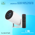 Home Theatre Android Smart Projector HY300 4K  WiFi Bluetooth portable Projector Price in Bangleadesh. 