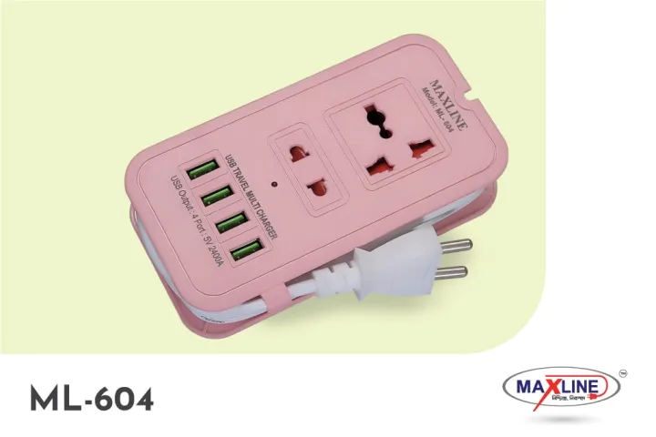 4USB%20Multi%20Plug%20Maxline%20ML-604%20Multiplug%202%20Port%20Extention%20Socket%206%20Feet%20Cable%20-%20Image%203