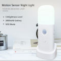 LED Motion Sensor Night Light USB Rechargeable Dimmable Portable Motion Activated Night Lamp for Kids Room Bedroom Hallway.