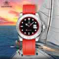 ADDIESDIVE AD2040 TOP Brand Men Watch Calendar Display Luminous 20Bar Diver Quartz Rubber Silicone Quartz Watch Reloj Hombre. 