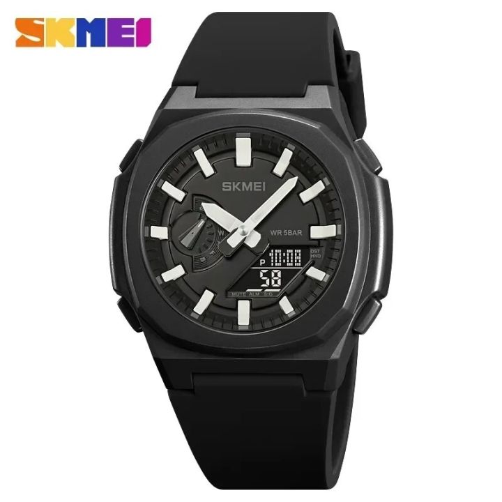 SKMEI 2091 Sport Watches Waterproof Men Countdown Chrono Wriswatch 5 Alarms Date Clock reloj hombre with Japan Digital Movement