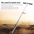 Soil Sampler Probe Soil Sampler Tool Smooth with Ejector Foot Pedal for Farm. 