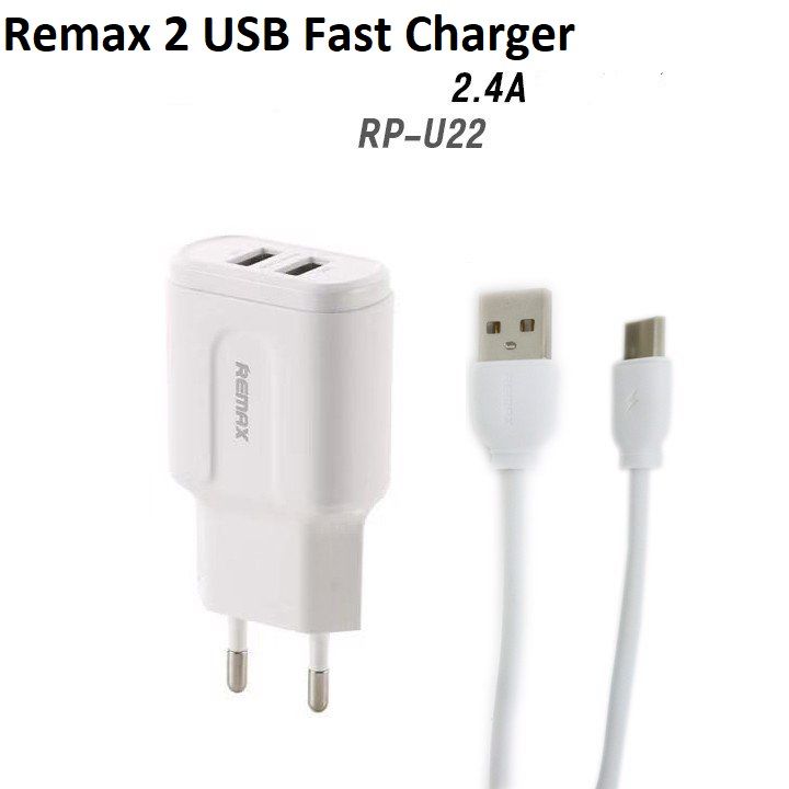 Remax%20RP-U22%20Charger%20Set%202%20Port%20USB%20Fast%20Charging%202.4A%20Charger%20with%20Micro%20USB%20Data%20Cable%20-%20Image%203