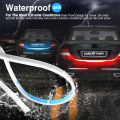 Common Car Running Brake Reverse Signal LED Tail Tal Light Bar Strip Truck.