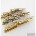 50Pcs- 2.7K Ohm Resistor 5% 2.7K Ohm Carbon Film 2.7K Ohm Resistors 1/4W Resistance 0.25 Watt 5% Tolerance Fixed Resistors 2 Pin Leads. 