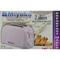 Miyako 2 Slice Bread Toaster KT-6001.