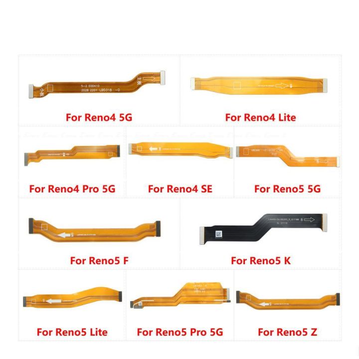 Main Motherboard LCD Display Connector Flex Cable Parts For OPPO Reno4 Reno5 Pro Lite SE F K Z 5G