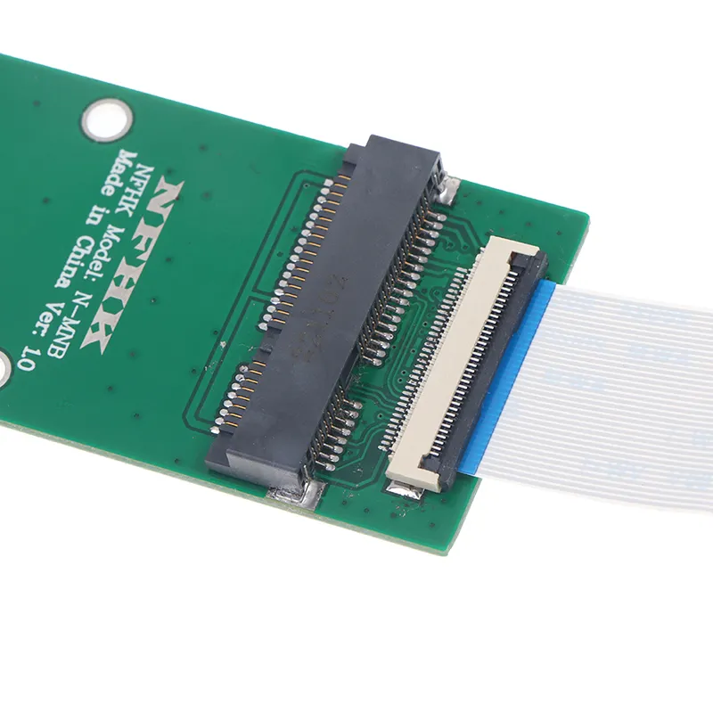 Adaptateur Carte WiFi Mini PCIe Vers M.2 A+E Key Avec Câble D'extension – Neuf