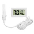 Digital LCD Mini Thermometer Hygrometer Fridge Freezer Temperature Humidity Meter - Portable Temperature Humidity Meter.