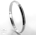Stainless Steel Silver Round Panjeb Bracelet For Men.
