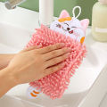 Hand Towel High Elasticity Allergy Free Hanging Band Bathroom Ball Towel. 