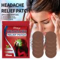 Headache Migraine Relief Patch Treat Head Pain Mental Anxiety Insomnia Improve Dizziness Stress Nerve Relax Acupressure Stickers. 