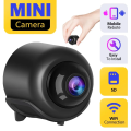Super Premium X5 Mini Camera Full HD 1080P 4K WiFi Wireless Rechargeable Battery Night Vision 140° Wide Angle Lens Security IP CCTV Video Recorder for Home Office Car Security Black Color. 