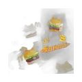 Hamburger Squeezing Toy Simulation Candy Toy Decompression Cat Head Hamburger Vent Bread tpr Xiaohongshu Same Style Pressure Reduction Toy. 