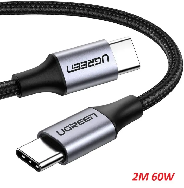UGREEN%20US261%20USB-C%20to%20USB-C%20PD%203A%20Max%2060W%20Braided%20Fast%20Charging%20Cable%20-%20Image%204