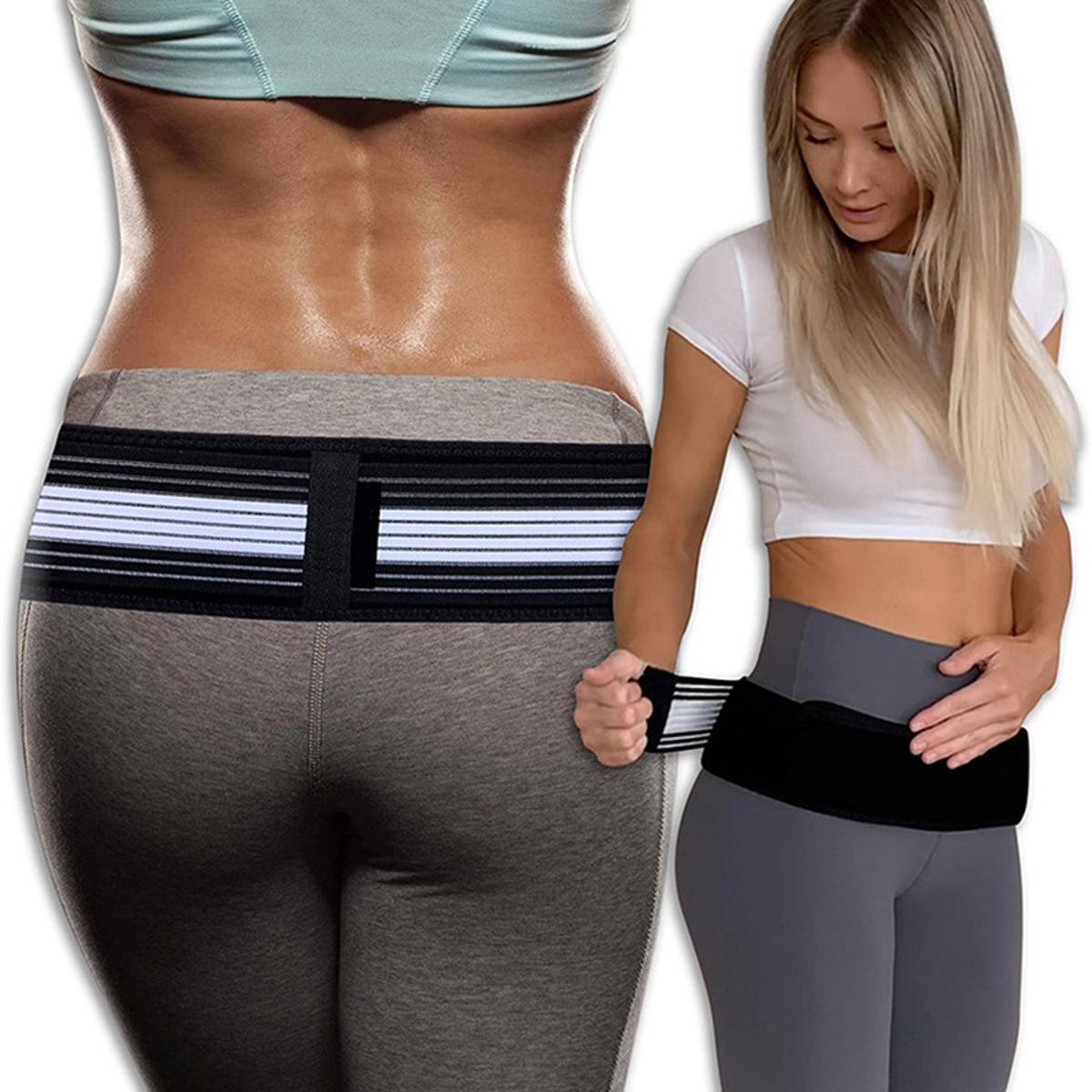 【2025 NEW】 109cm Universal SI Joint Minimalist Adjustable Non-Slip Pelvic Support Belts Comfortable Breathable Tailbone Belt