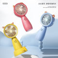 New Kids Handheld USB Rechargeable Fan Portable Portable Portable Small Super Silent Electric Fan Student Gift. 