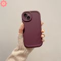 Fashion Simplicity Solid Color Phone Case Compatible for iPhone 11 14 15 13 12 Pro Max 15 14 Plus XR X XS Soft Cover.