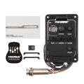 Series Fishman EQ Equalizer Guitar Piezo Pick Guitar Tuner Blend Acoustic Guitar Soundhole EQ Parts Accessories.