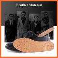 1 Pair Cowhide Insoles For Shoes Men Comfortable Deodorant Casual leather Insole Feet Quality Genuine Leather Flats Shoe Sole. 