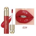 [QIBEST] Mirror Water Light Liquid Lip Gloss / Delicate Smooth Waterproof Non-stick Cup Lipstick / Long Lasting Lipstick / Glass Lip Moisturizing Lip Tint / Lip Makeup Cosmetic. 