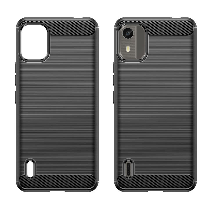 NOKIA%20C12%20Pro%20Carbon%20Fiber%20Black%20Color%20Premium%20and%20Camera%20Protection%20Soft%20Mobile%20Back%20Cover%20for%20Nokia%20C12%20Pro%20-%20Image%208