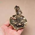 Waterfall Burner Brass Holder for Home Bedroom Yoga Studio.