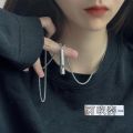 Necklace Male Hip Hip Hop Whistle Blower Pendant Cool Male Sweatshirt Necklace Fashion Accessories.