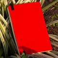 Daily Journal Red Notebook with Elastic Band. 