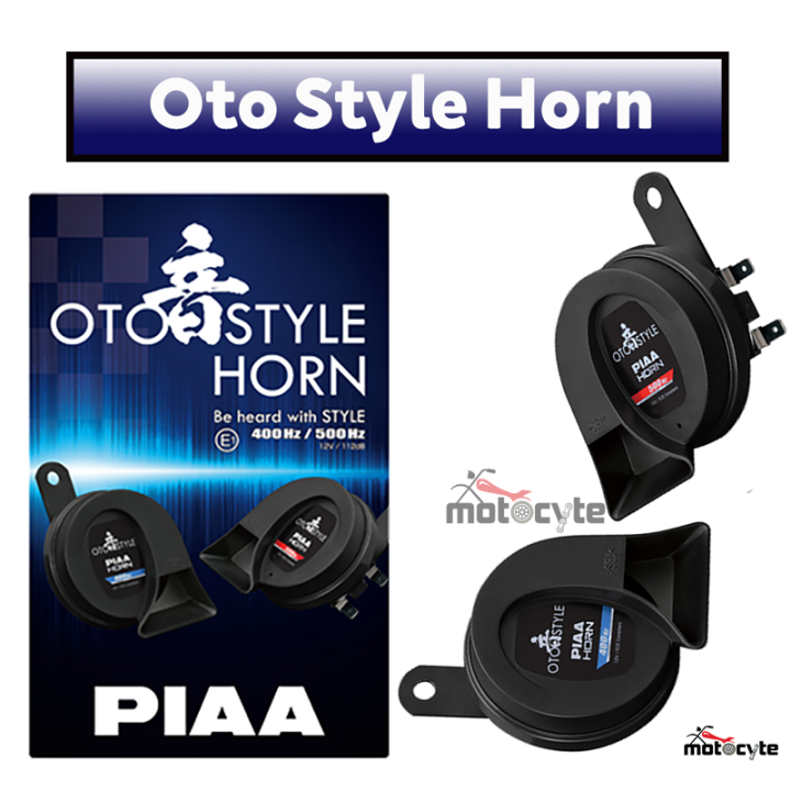PIAA%20Waterproof%20Electric%2014%20OTO%20Style%20Performance%20Horn%20112dB%20400hz/500hz%20for%20Motorcycle%20and%20Car%20(Japanese%20Technology)-2%20Piece%20-%20Image%204