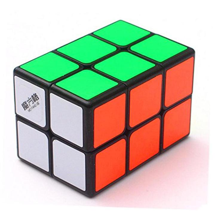 CuberSpeed 2x2x3 Stickerless Cuboid Cube - Black, ABS, Model CBMF293, Magic Tower Shaped Puzzle