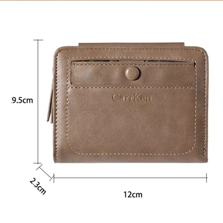 High%20Quality%20Carrken%20New%20Fashion%20Retro%20PU%20Leather%20Short%20Wallet%20Men%203%20Fold%20Card%20Holder%20Multi-card%20Coin%20Purse%20-%20Image%209