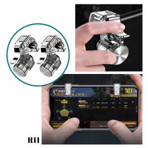 Bornilshop R11 Gamepad PUBG Mobile Game Controller Phone Gaming Joystick Fire  Button Aim Key  Game Pad Handle