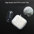 HoneyYami Red Love Heart Clear TPU Cover For Apple Airpods 2/1 3 Earphone Coque Soft Protector Funda Airpods Pro Pod Covers Earpods Case.