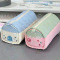 1PC Large Capacity Pen Bag Simple Stationery House Pencil Case Storage Bag@#BD241D. 