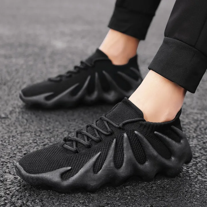 Volcano%20shoes%20men's%20autumn%20winter%20mesh%20men's%20shoes%20casual%20sports%20coconut%20shoes%20student%202024%20new%20socks%20shoes%20men's%20-%20Image%202