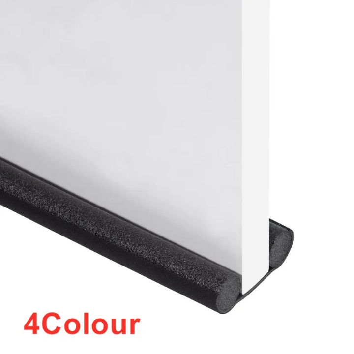 Flexible door bottom sealing strip soundproof noise reduction under door