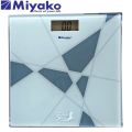 Miyako Digital Weight Scale/ Miyako Electronic Personal Weight Machine (MEB9370-White).
