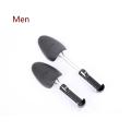 Practical Plastic Adjustable Length Shoe Stretcher Black for Men Women Shoe Racks Shoe Expander to Prevent Deformation.